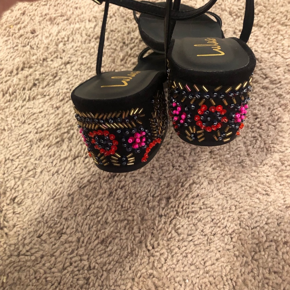 Lulu’s Beaded Sandals